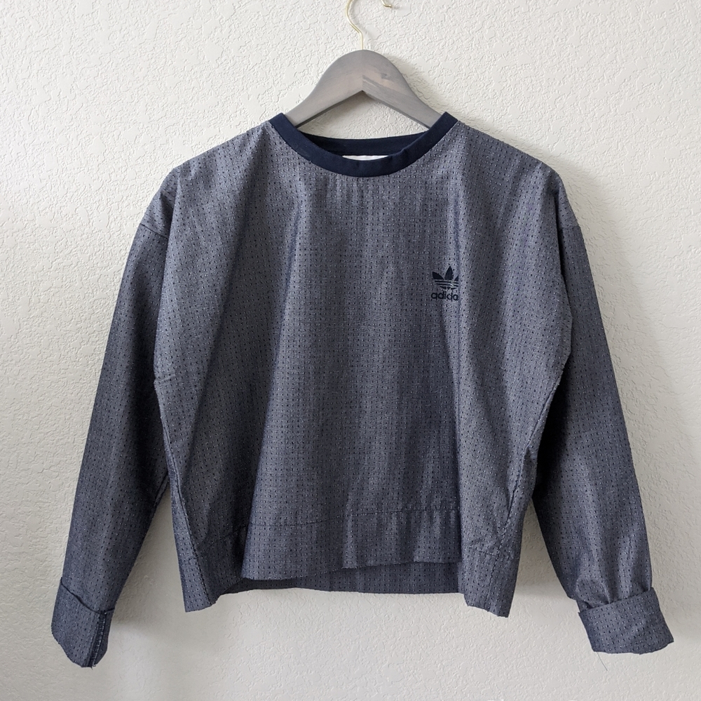 ADIDAS perforated long sleeve top - Picture 1 of 4